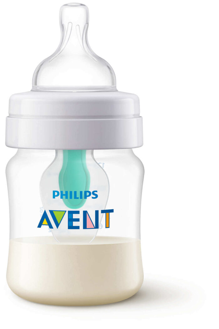 شیشه شیر کلاسیک ۱۲۵ میلی‌لیتر با سوپاپ AirFree فیلیپس اونت PHILIPS AVENT سری AntiColic - بدون جعبه 9