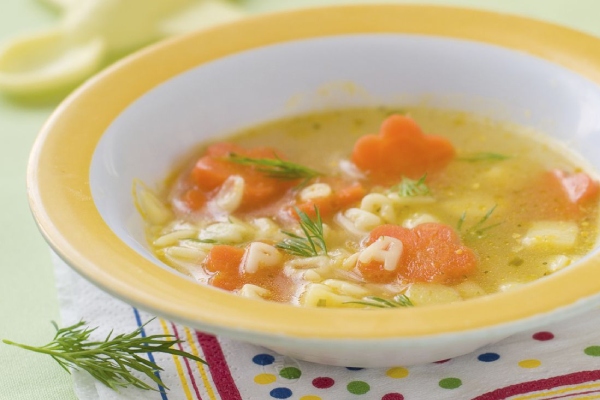 سوپ برای کودک هفت ماهه